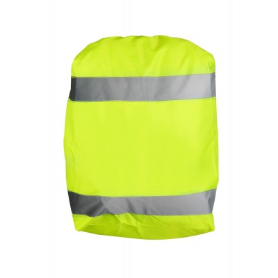Šviesą atspindintis kuprinės užvalkalas YELLOW su logotipu